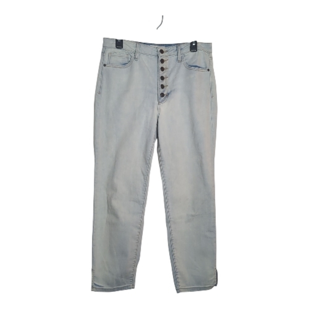 Harper Heritage Size 29 Waist Wide Leg Lightwash Button Up Jeans Scandi Coastal
